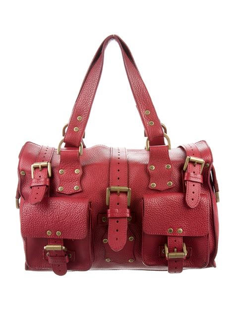 mulberry roxanne leather bag